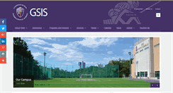 Desktop Screenshot of gsis.sc.kr