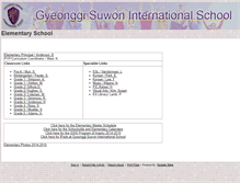 Tablet Screenshot of elementary.gsis.sc.kr